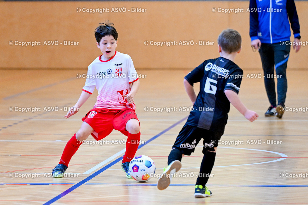 ASVÖ_ Fussballturnier SV Gallneukirchen_ 09.02.2025-49 | 09.02.2025, Gallneukirchen, AUT, ASVÖ, Fussball Nachwuchs Hallenturnier 2025, SV Gallneukirchen im Bild Teilnehmer U 9©Harald Dostal / fodo.media - Realisiert mit Pictrs.com
