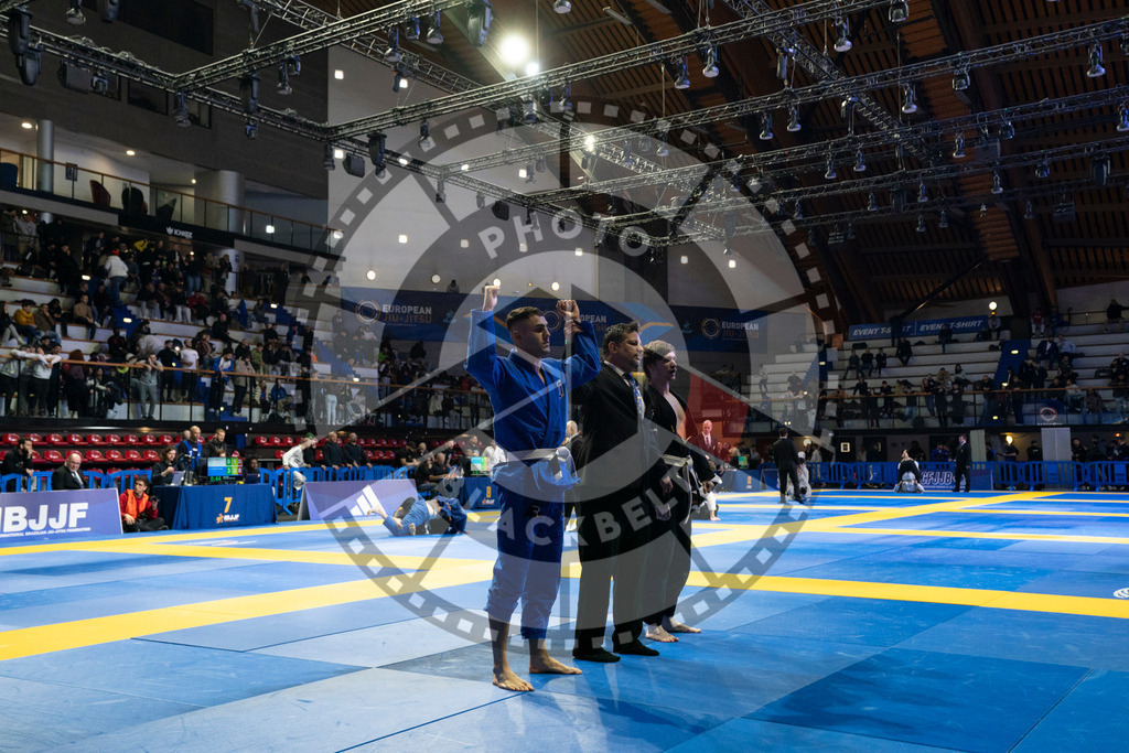 20240119PBB0170 | Fighters compete during the IBJJF European Championship in Paris, France, on January 19, 2024.