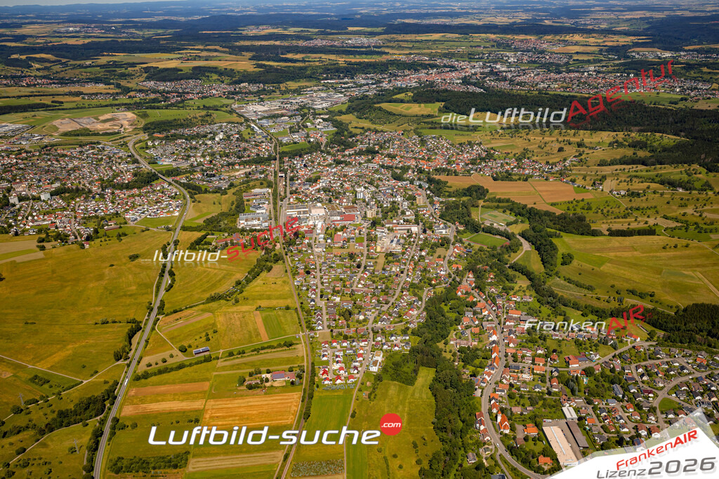 Das Luftbild zeigt : Frommern Balingen - Die Luftaufnahme wurde 2024 vom UL-Flugzeug aus erstellt ( keine Drohne ) - Hochauflösende Luftaufnahme - Für grossformatige Ausdrucke geeignet. Die Geschenkidee !Mit Lizenz und Bildrechte bestellbar
