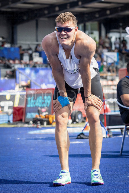Multisport Event; Ratingen, 27.06.2026 | RATINGEN, GERMANY - JUNE 27, 2026 : Marcel Meyer (GER / Germany) during high jump competing during the Multisport Event at Stadion Ratingen on June 27, 2026 in Ratingen, Germany.