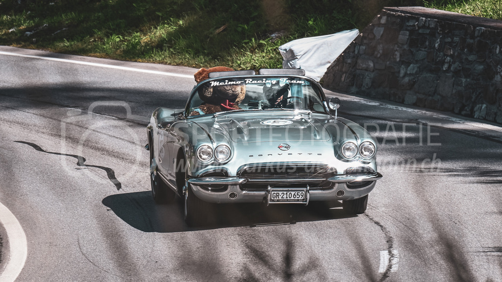 19. Arosa ClassicCar 2023 - 2. September 2023 | 19. Arosa ClassicCar 2023
Arosa, Schweiz
Meier Hansruedi aus Arosa / Bäch mit der Startnummer 117 in einem Chevrolet Corvette C1, Jahrgang 1962, in der Klasse Alpine Performance.
@arosaclassiccar, @arosa.official, #arosaclassiccar, #arosa, #76curves, #classiccar
Bild: Sportfotografie Markus Aeschimann | www.markus-aeschimann.ch - Realisiert mit Pictrs.com