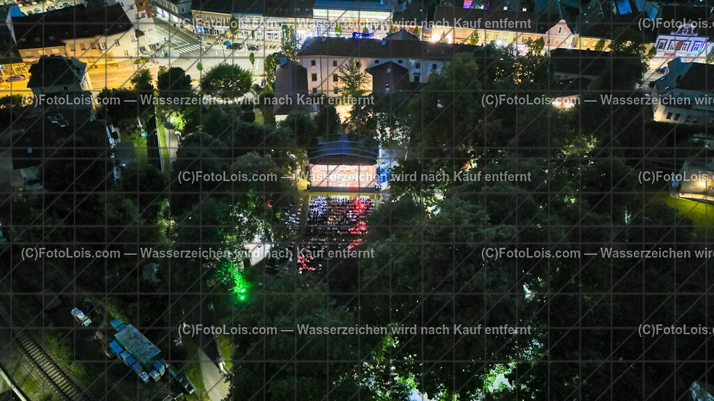 0010_Luftbild_INSIEME-Konzert_Wieselburg | (C)FotoLois.com, Alois Spandl. Luftbild, Konzert INSIEME im Schlosspark Wieselburg, Fr 9. August 2024.