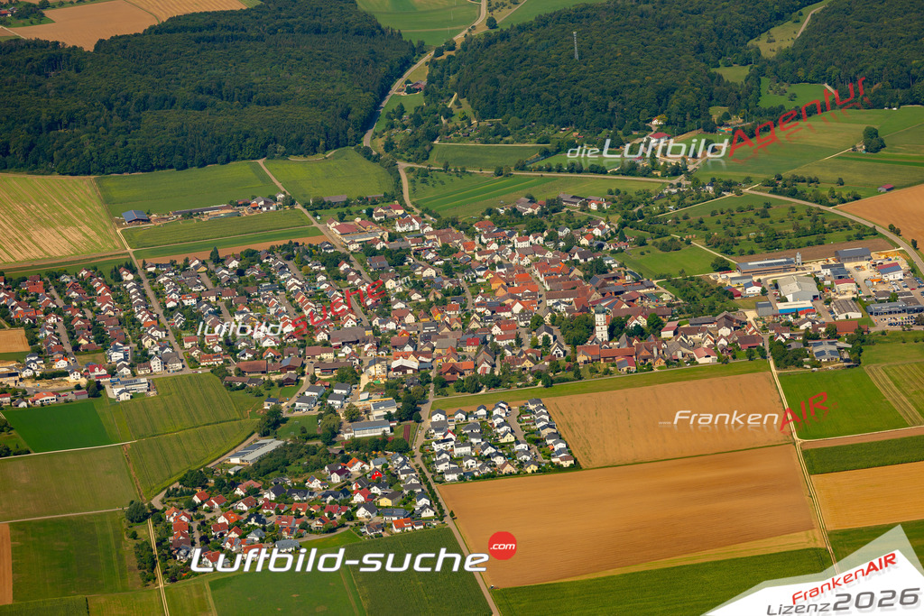 Das Luftbild zeigt :  Weidenstetten - Die Luftaufnahme wurde 2024 vom UL-Flugzeug aus erstellt ( keine Drohne ) - Hochauflösende Luftaufnahme - Für grossformatige Ausdrucke geeignet. Die Geschenkidee !Mit Lizenz und Bildrechte bestellbar