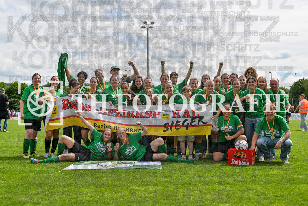 GER, FC Hauingen - SV Waldhaus, Frauen-Fussball, Rothaus Bezirkpokal, Finale, Saison 2024/2025, 29.05.2025 | GER, FC Hauingen - SV Waldhaus, Frauen-Fussball, Rothaus Bezirkpokal, Finale, Saison 2024/2025, 29.05.2025Foto: TH Fotografie/Thomas Hess