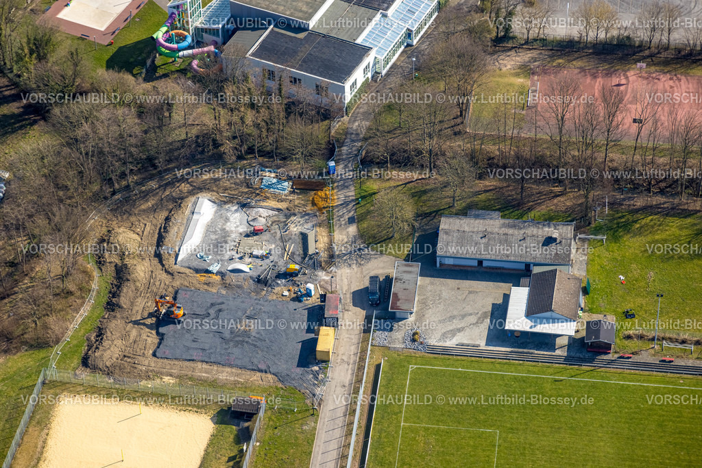 Werl220301227 | Luftbild, Sportanlage Heinrich Buchgeister Stadion, Werl, Soester Börde, Nordrhein-Westfalen, Deutschland