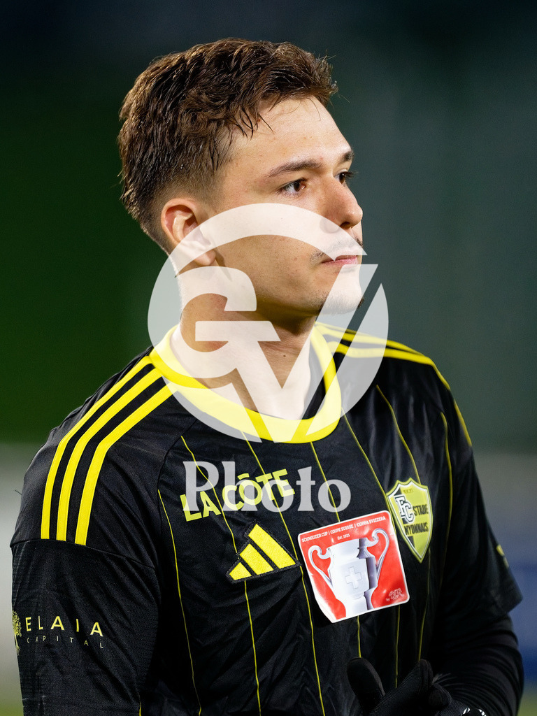 Coupe Suisse - 1/8 de finale - FC Stade Nyonnais v Neuchatel Xamax |  during the Coupe Suisse - 1/8 de finale match between FC Stade Nyonnais and Neuchatel Xamax at Centre sportif de Colovray in Nyon, Switzerland