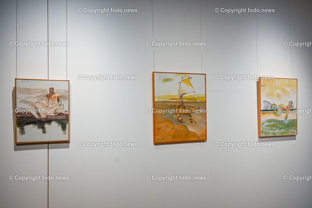 Steyr_ Galerie Schloss Lamberg_ 21.04.2023-11 | 21.04.2023, Steyr, AUT, Schloss Lamberg, Galerie, im Bild Ausstellung Anzinger trifft Mostboeck