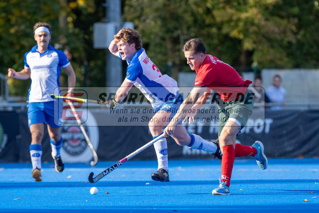 HK_20241019_107854 | 1. Bundesliga Herren Crefelder HTC - Großflottbeker THGC am 19.10.2024 CHTC, Krefeld , Julius Hayner ( Crefelder HTC #6 )