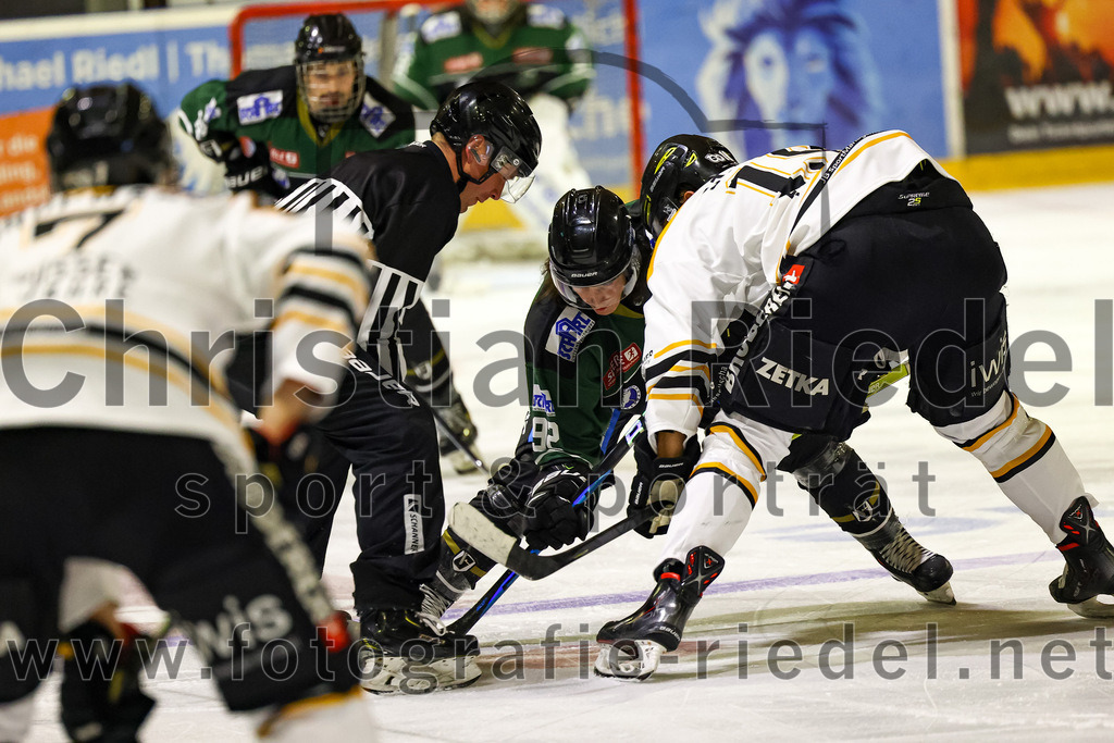 2022-09-23_032_TSV_Erding_gegen_EV_Fuessen | Erding, Deutschland, 23.09.2022:
Eishockey, Bayernliga 2022 / 2023, Testspiel, TSV Erding gegen EV Füssen, Endergebnis: 1:3

Marius von Friderici-Steinmann (Erding Gladiators, #92)

Foto: Christian Riedel / fotografie-riedel.net