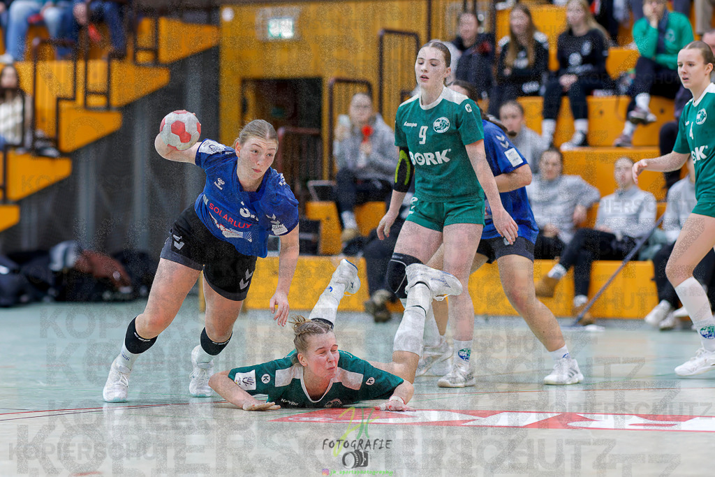 Jugenbundesliga wJB; HSG Kleenheim/Langgöns - SG Kappelwindeck/Steinbach | Jugenbundesliga wJB; HSG Kleenheim/Langgöns - SG Kappelwindeck/Steinbach am 23.11.2025 in Oberkleen (Weidig-Halle)Photo © 2025 - Jörg Heinrich - Realisiert mit Pictrs.com