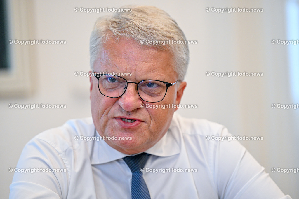 Klaus Luger (SP_ Bgm. der Stadt Linz)_ 01.07.2024-14 | 01.07.2024, Altes Rathaus, AUT, Buergermeister Klaus Luger, im Bild Klaus Luger (SP, Buergermeister der Stadt Linz) 