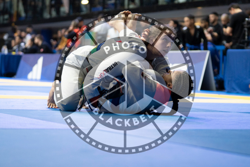 20240119PBB2148 | Fighters compete during the IBJJF European Championship in Paris, France, on January 19, 2024.