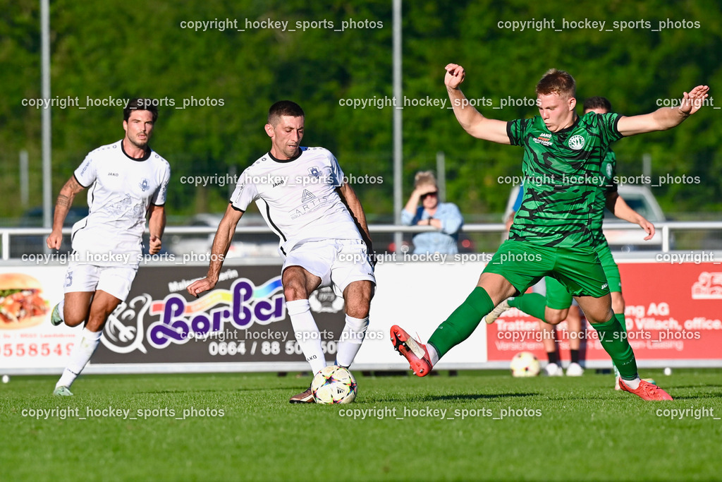SC Landskron vs. ATUS Velden 11.8.2023 | #5 Roland Putsche, #7 Anel Mujkic, #4 Gregor Piskur