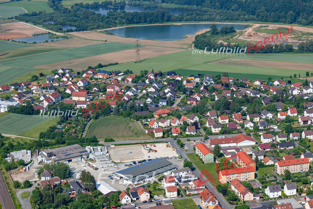 aktuelles Luftbild von  Redwitz-rodach - Luftaufnahme wurde 2018 von https://frankenair.de mittels Flugzeug (keine Drohne) erstellt.
