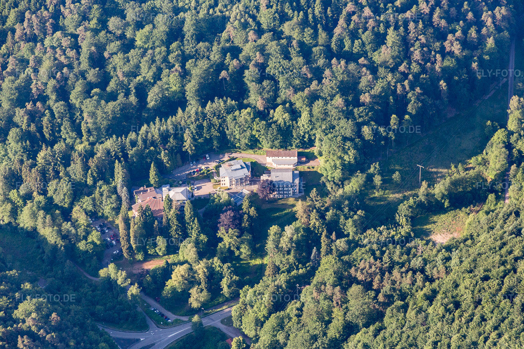 Luftbild: Celenus Parkklinik in Bad Bergzabern im Bundesland Rheinland-Pfalz in Deutschland. Foto: IMG_080011.jpg vom 05.06.2015 durch Werner Riehm/FLY-FOTO.de