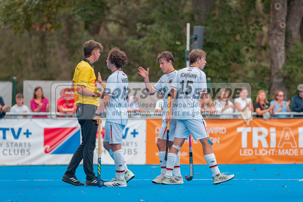 HK_20230715_102547 | Euro Hockey MU18 SF2 Spain vs Germany Championship Girls &amp; Boys am 15.7.2023 CHTC , Krefeld ,