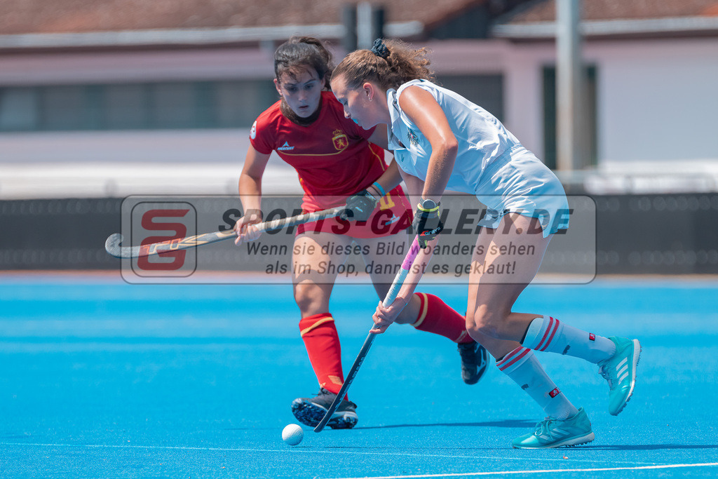 HK_20230710_2-60 | Euro Hockey WU18 Spain - Austria Championship Girls &amp; Boys am 10.7.2023 CHTC , Krefeld ,