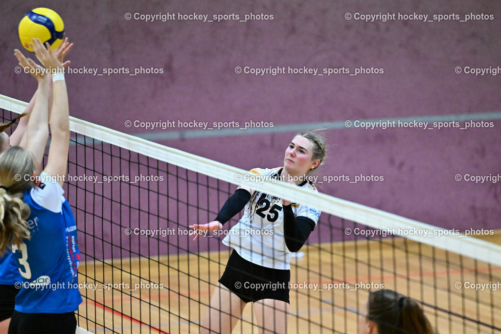 ASKÖ Volley Eagles Villach vs. TI- Schu Staudinger Volley 22.3.2024 | #25 Chiara SCHULER Villach ASKÖ Volley, ASKÖ Volley Eagles Villach vs. TI- Schu Staudinger Volley 22.3.2024, ASKÖ Volley Eagles Villach vs. TI- Schu Staudinger Volley am 22.03.2024 in Villach (Ballspielhalle Lind), Austria, (Photo by Bernd Stefan)