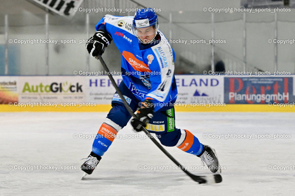 ESC Steindorf Sparkasse Feldkirchen Shooting | #11 Luka Kalan, ESC Steindorf Sparkasse Feldkirchen Shooting, ESC Steindorf Sparkasse Feldkirchen Shooting am 24.10.2025 in Steindorf (Ossiachersee Halle), Austria, (Photo by Bernd Stefan)