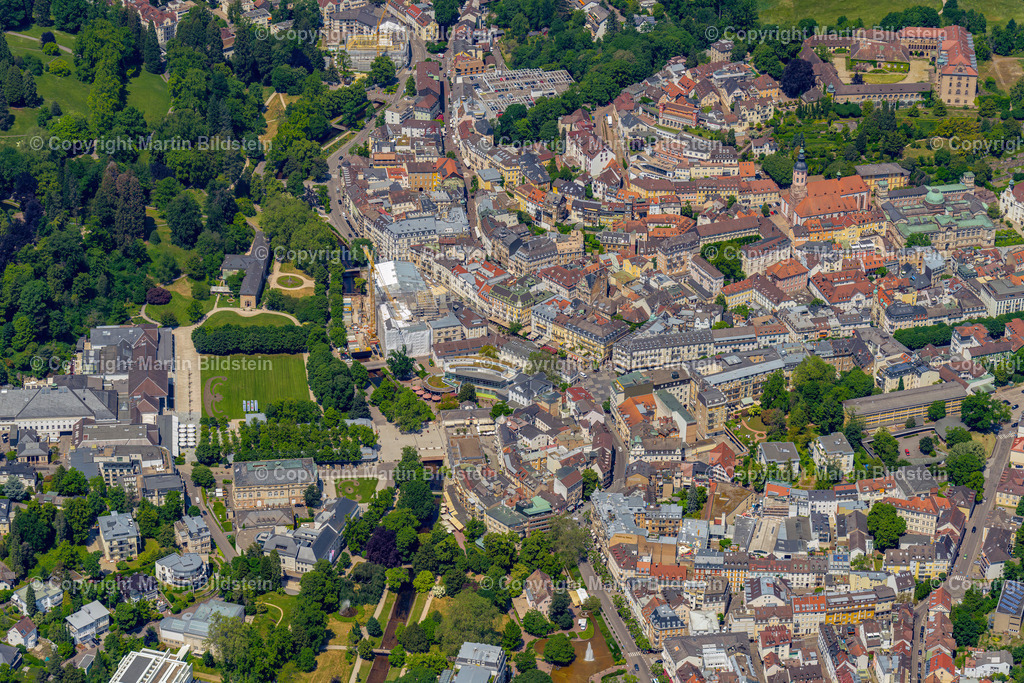 Baden-baden-16 | Bilder Fotos Luftbilder Luftaufnahmen Deutschland Süden Westen Schwarzwald Baden Württemberg  
