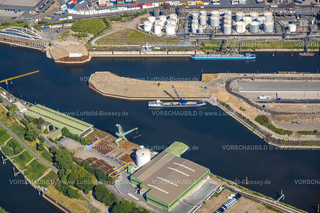 Duisburg230706404 | Luftbild, Duisburger Hafen, Kohleninsel, Ruhrort, Duisburg, Ruhrgebiet, Nordrhein-Westfalen, Deutschland