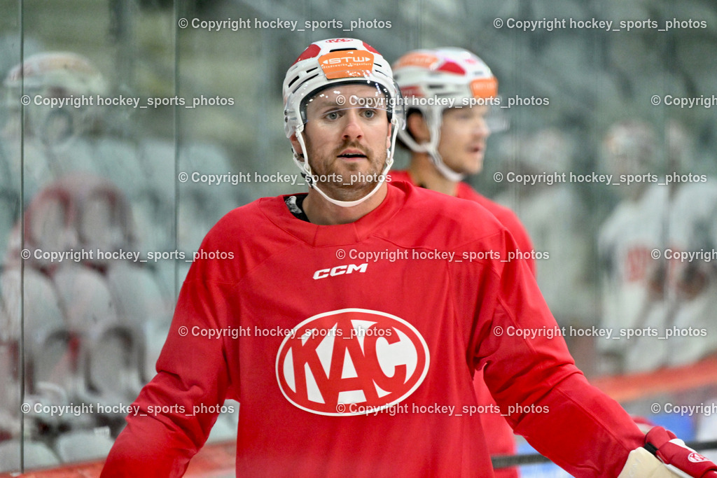 EC KAC Trainingsstart | Jordan Murray, EC KAC Neuzugang, EC KAC Trainingsstart, EC KAC Trainingsstart am 06.08.2025 in Klagenfurt (Heidi Horten Eishalle ), Austria, (Photo by Bernd Stefan)