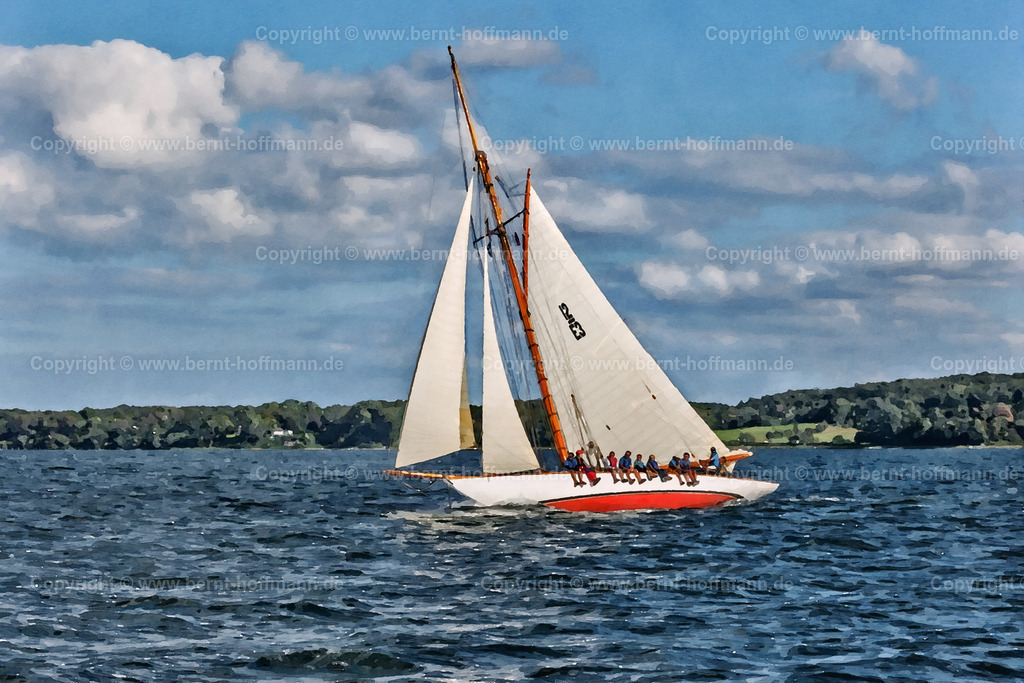 PDM2_3695_Heti_120x80 | DIGITALKUNST. Regatta - Zwölfer - am Wind. __ Klassische Yachten - 12mR-Yacht " HETI " auf der Flensburger Förde. __ Seitenverhältnis = 3 zu 2 - Realisiert mit Pictrs.com