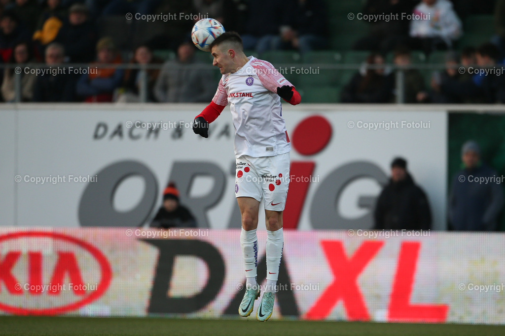 A_LUI_20230304_0031 | SPORT FUSSBALL ADMIRAL BUNDESLIGA SV RIED VS AUSTRIA WIEN
IM BILD: Reinhold Ranftl (FK Austria Wien)

FOTO:FOTOLUI/UW