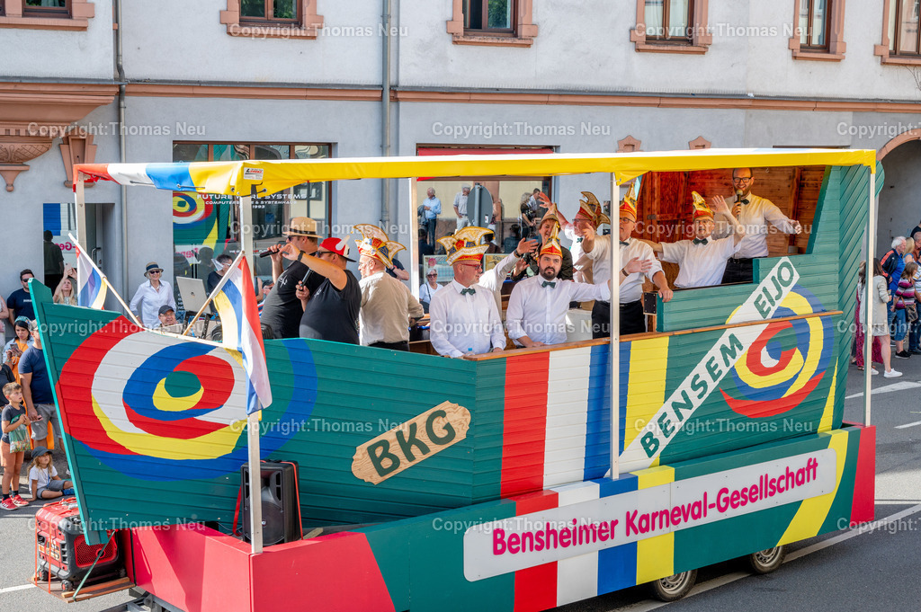 36_Winzerfestumzug-Bensheim | bbe, Bensheim, Winzerfestunmzug 2025, BKG  Bensheim,, Bild: Thomas Neu