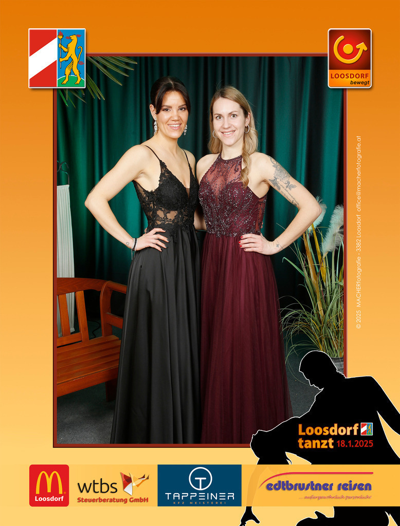 LoosdorfTanzt25_8766 | Ballfotografie - Loosdorf tanzt am 18.01.2025 in der Losensteinhalle LOOSDORF. Vielen Dank den Sponsoren:Edtbrustner Reisen /wtbs Steuerberatung /Autohaus Tappeiner/McDonalds Loosdorf