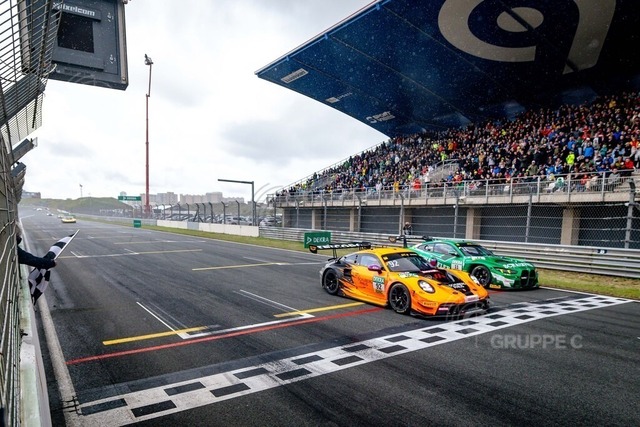 DTM325_060714323006370TU_TU | DTM, 5. + 6. Rennen Zandvoort 2025 - Foto: Gruppe C Photography; #92 Porsche 911 GT3 R (992), Manthey Junior Team: Morris Schuring - Realisiert mit Pictrs.com