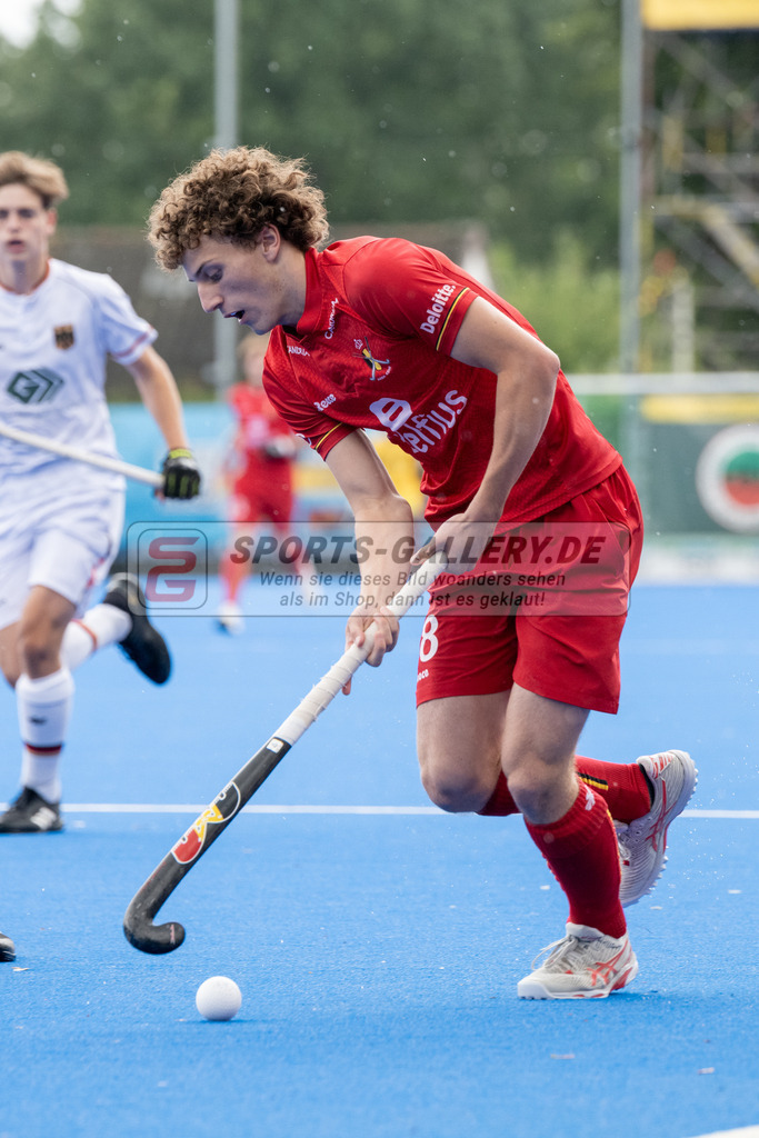 SFE_20230716_0304 | EuroHockey EM U18 Boys Final Belgium vs Germany am 16.07.2023 in Krefeld (Gerd-Wellen-Hockeyanlage), Photo: Stephan Fehrmann 2023 (Sports-Gallery)