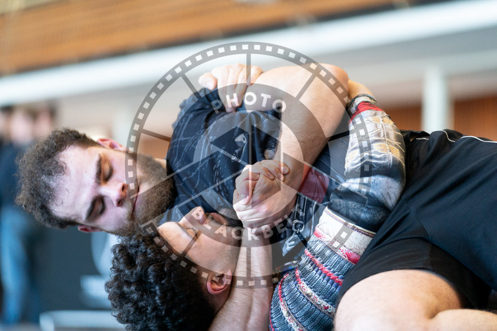 20250329PBB4866 | Fighters compete during the International Luta Livre (ILLCS) Germany IX Spring 2025 Competition spring on March 29, 2025 in Hannover, Germany.© Chiara Dazi