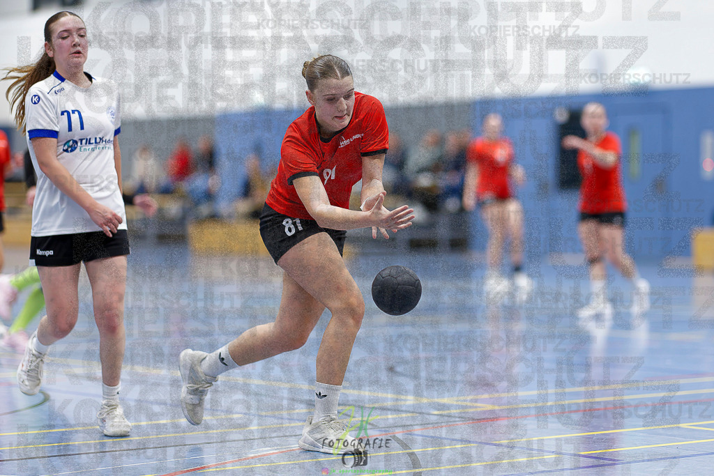 Frauen 2. Bezirksklasse; SG Rechtenbach - HSG Linden II | Frauen 2. Bezirksklasse; SG Rechtenbach - HSG Linden II am 16.11.2025 in Rechtenbach (Sporthalle Rechtenbach)Photo © 2025 - Jörg Heinrich - Realisiert mit Pictrs.com