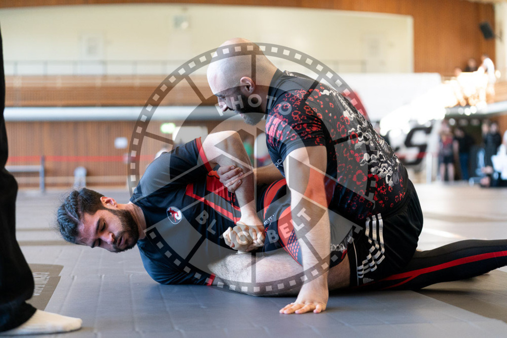 20250329PBB5250 | Fighters compete during the International Luta Livre (ILLCS) Germany IX Spring 2025 Competition spring on March 29, 2025 in Hannover, Germany.© Chiara Dazi