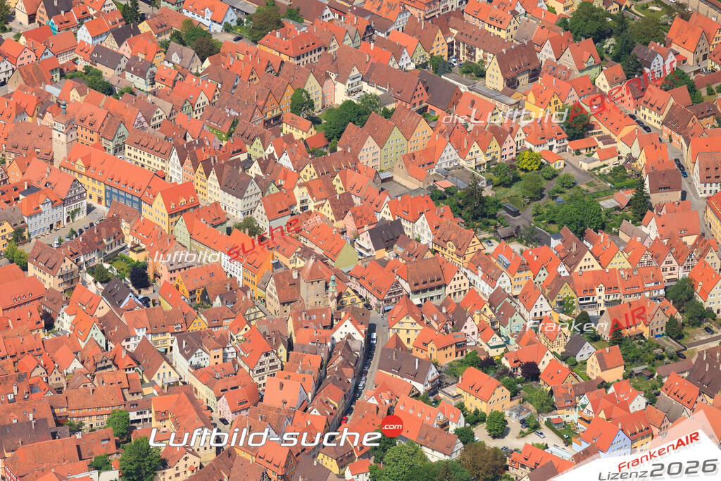 Luftbild von  Rothenburg-tauber - Luftaufnahme wurde 2015 von https://frankenair.de mittels Flugzeug (keine Drohne) erstellt - die Geschenkidee