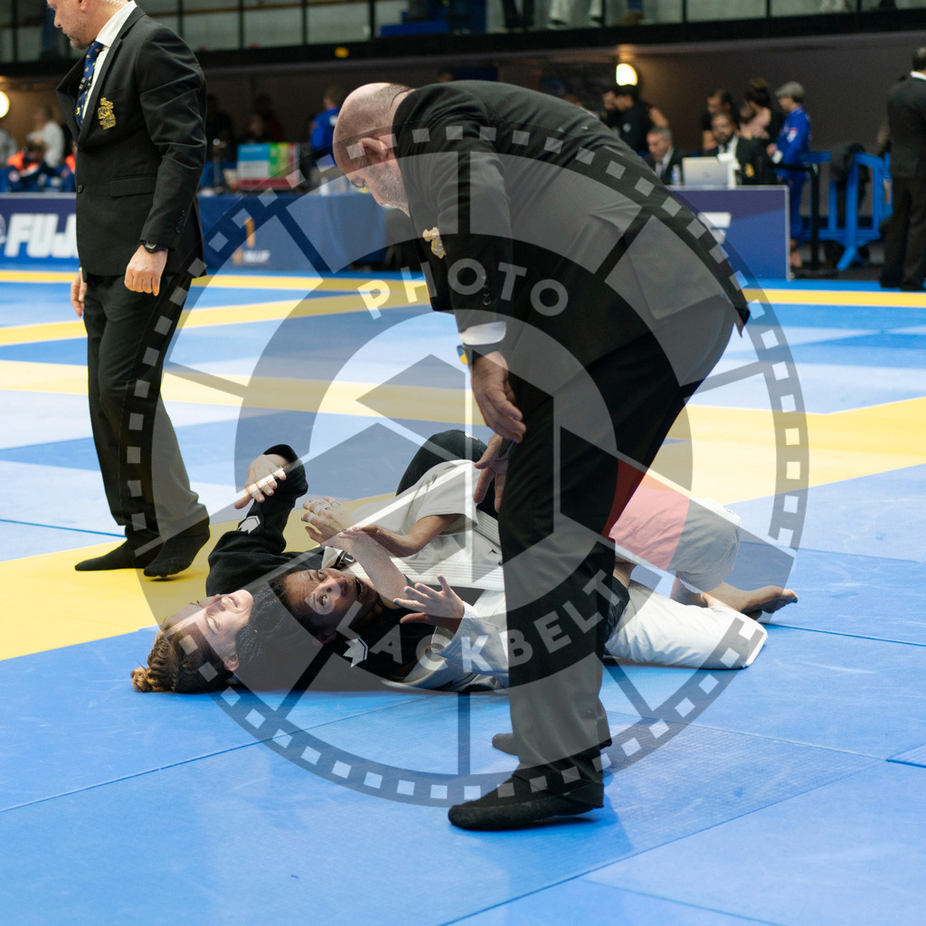 20240119PBB3521 | Fighters compete during the IBJJF European Championship in Paris, France, on January 19, 2024.