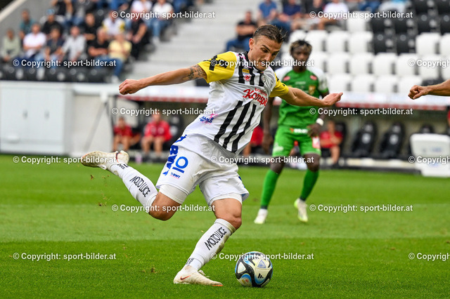 AUT, Admiral Bundesliga, LASK Linz vs SC Austria Lustenau | 03.09.2023, Raiffeisen Arena Linz, AUT, Admiral Bundesliga, LASK Linz vs SC Austria Lustenau, im Bild Philipp Ziereis (Lask)


// Admiral Bundesliga Match between LASK Linz and SC Austria Lustenau in Linz, Austria on 2023/09/03
