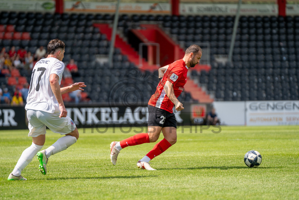SG Sonnenhof Großaspach vs. SG Barockstadt Fulda-Lehnerz, Fussball, Regionalliga Suedwest, 33. Spieltag, 09.05.2026 | Fabian Eisele (SG Sonnenhof Großaspach, #23),SG Sonnenhof Großaspach vs. SG Barockstadt Fulda-Lehnerz, Fussball, Regionalliga Suedwest, 33. Spieltag, 09.05.2026