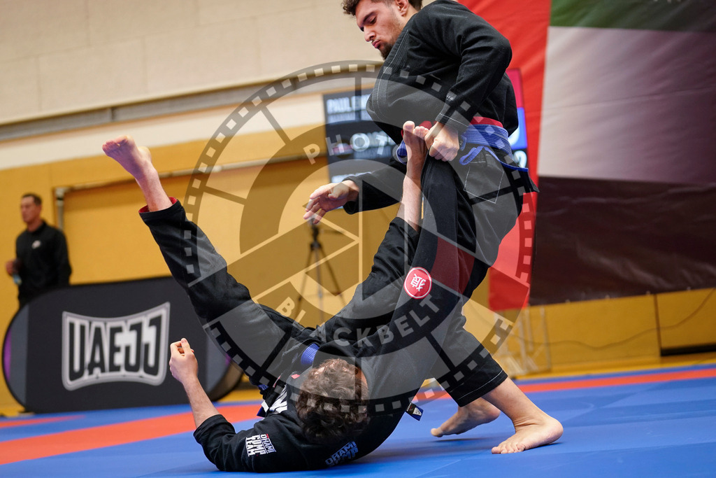 20240203PBB06579 | Fighters compete during the Brazilian Jiu-Jitsu Championship of the AJP Tour in Maintal by Frankfurt am Main, Germany, on February 2, 2024.