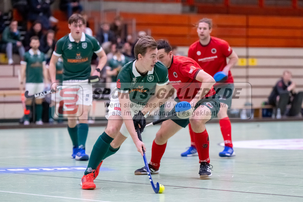 HK_20250110_101327 | 1. Bundesliga Halle Herren Crefelder HTC - Uhlenhorst Mülheim am 10.1.2025 Glockenspitz Halle Krefeld, Krefeld ,