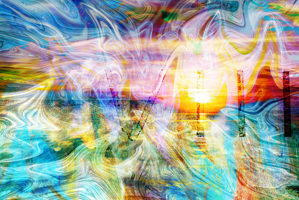 NO52. HAPPINESS! // Abstrakte Bilder | Gestalten Sie Ihr Zuhause mit einzigartigen Bildern von Ostsee u. Nordsee – als Leinwandbild, Acryl, Alu-Dibond oder FineArt Hahnemühle, individuell anpassbar.