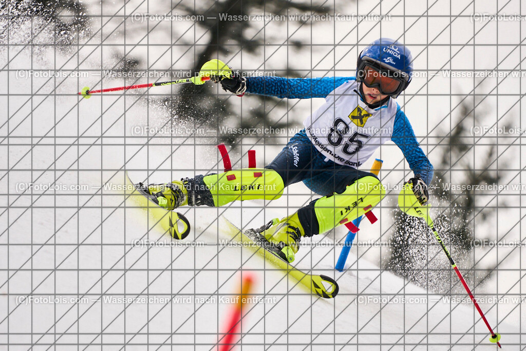 ALP3807_KinderCup-SL_STMK_Strallegg_Thanner Timo Maximilian | Raiffeisen KINDERCUP Alpin, SLALOM auf der JogllandStreif in Strallegg am So 23. Februar 2025. Veranstaller: Steirischer Skiverband (5000). Skiunion Strallegg (5197).