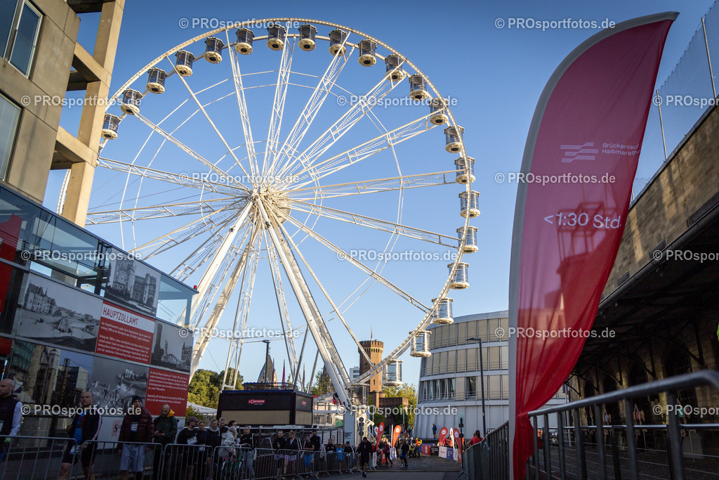 44. Kölner Brückenlauf; Koeln, 14.09.25 | Impressionen vom 44. Kölner Brückenlauf am 14.09.25 am Schokoladenmuseum in Koeln. Foto: BEAUTIFUL SPORTS/Leah Kohring