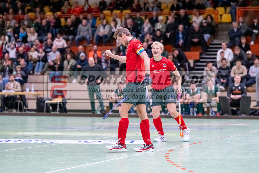 HK_20250110_101261 | 1. Bundesliga Halle Herren Crefelder HTC - Uhlenhorst Mülheim am 10.1.2025 Glockenspitz Halle Krefeld, Krefeld ,