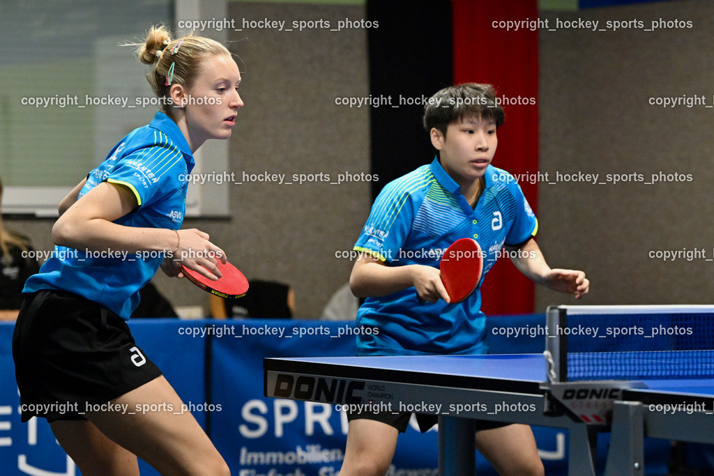 SCO Sprengnetter Bodensdorf vs. SU Sparkasse Kufstein  | Katarina Strazar, Yun-En Tsai, SCO Sprengnetter Bodensdorf vs. SU Sparkasse Kufstein , SCO Sprengnetter Bodensdorf vs. SU Sparkasse Kufstein am 08.02.2026 in Bodensdorf (SCO Sportheim), Austria, (Photo by Bernd Stefan)