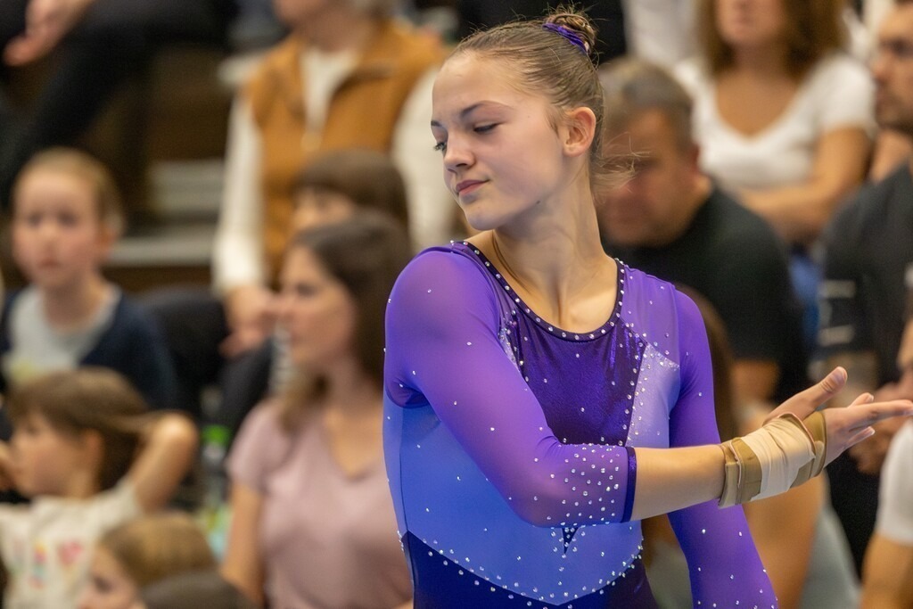 Deutsche Turnliga DTL (Bundesliga) der Frauen, 3. Wettkampftag 2025 in Ketsch***Julie Klaus (KTG Hannover) am Boden | Deutsche Turnliga DTL (Bundesliga) der Frauen, 3. Wettkampftag 2025 in Ketsch***Julie Klaus (KTG Hannover) am Boden - Realisiert mit Pictrs.com