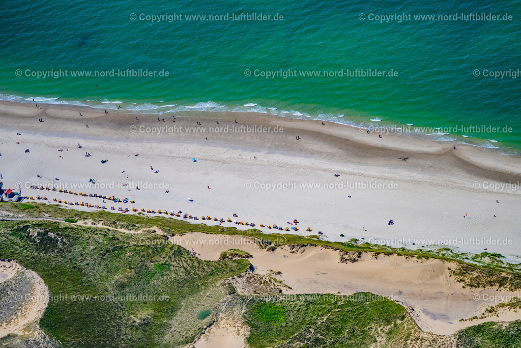 Sylt_Wenningstedt_Strand_ELS_1018210625 | WENNINGSTEDT-BRADERUP (SYLT) 21.06.2025 Strandkorb- Reihen am Sand- Strand im Küstenbereich in Wenningstedt-Braderup (Sylt) im Bundesland Schleswig-Holstein, Deutschland. // Beach chair on the sandy beach ranks in the coastal area in Wenningstedt-Braderup (Sylt) in the state Schleswig-Holstein, Germany. Foto: Martin Elsen