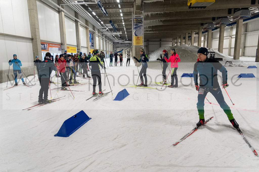 Testwettkampf Oberhof | Testwettkampf Oberhof, Skihalle - 8. Januar 2023