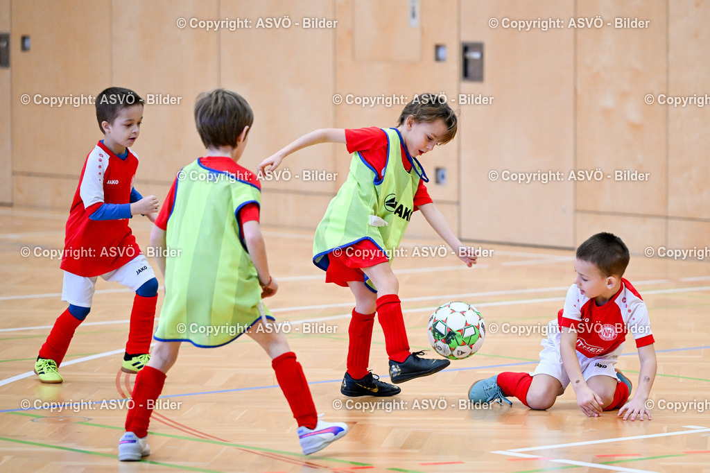 ASVÖ_ Fussballturnier SV Gallneukirchen_ 08.02.2025-43 | 08.02.2025, Gallneukirchen, AUT, ASVÖ, Fussball Nachwuchs Hallenturnier 2025, SV Gallneukirchen im Bild Teilnehmer U 7©Harald Dostal / fodo.media - Realisiert mit Pictrs.com